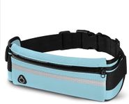 E Tronic Edge Running Belt for Women and Men, Money Belt and Running Fanny Pack, Hiking Fanny Pack, Holder for Cell Phone, Money, and Keys, Adjustable Belt Pouch fits Most Phone and Waist Sizes