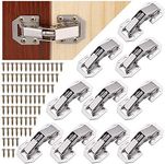 JIZZU 10Pcs Cabinet Hinges with Scr