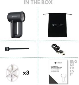 WiredLux Electric Lint Remover – Fabric Shaver for Clothes & Upholstery