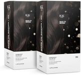 IGK Permanent Hair Dye Color Kit Set of Two | 5N Back To Brown - Natural Brown | 100% Gray Color Coverage + Strengthen + Shine | Ammonia Free