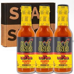 Hot Ones Last Dab Hot Sauce The Last Dab Reaper Edition Carolina reaper Hot Sauce 5 Fl Oz Pack of 3
