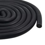 Backer Rod for Gaps and Joints, Black Rubber Caulk Saver for Gaps and Weather Strips, Door Seal, Concrete Expansion Joint Filler Rope (Diameter 16 mm x 5 m Length)