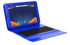 Visual Land Prestige Prime 10ES-10.1-Inch Octa-Core Android 5.1 Lollipop Tablet with Keyboard Case, 16GB, IPS 1280x800 HD Touch Screen, Blue