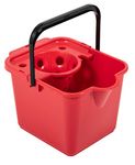 Addis Ruby Red Mop Pail And Wringer 12L Capacity