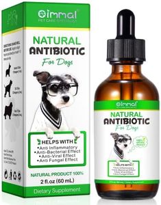 Antibiotics for Dogs, Natural Dog Antibiotics Supports Dog Allergy and Itch Relief, Dog Supplies Antibiotics, Dog Multivitamin for Pets, Bacon Flavor - 60 ml / 2 Fl Oz