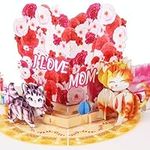 Happy Mothers Day Pop Up Cards, 3D 