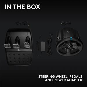Logitech G923 Racing Wheel – Black