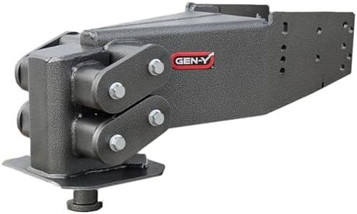 GEN-Y Hitch GH-8090 Executive Torsion-Flex King Pin Fifth Wheel Box, 6.5K - 8.5K Pin Weight, 30K Towing - Check Fitment Chart