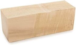 Woodcraft Carving Stock Tupelo 4" X 4" X 12" 1-Piece