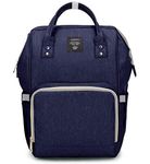 Styleys Baby Diaper Bag For Mother Maternity Backpack (S11035A, Navy Blue)