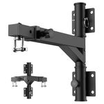 IMAYCC Heavy Bag Hanger, Boxing Punching Bag Wall Mount Bracket, Adjustable Rotary Heavy-Duty Stand, Metal Right Angle Mount, Mixed Holder with Screws, 300-600lb for Home Gym Kickboxing Muay Thai