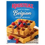 Krusteaz Light & Crispy Belgian Waffle Mix 28 oz by Krusteaz