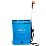 PAD Corp Spark 12 Volts X 12 Ampere Battery Sprayer Knapsack Sprayer | Light Weight | 16 Liter Tank Capacity | 1.7AH Charger | Lumber Support (Model-Spark 12X12) (Color-Sky Blue) (6 Month Warranty)