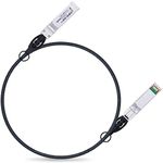 ipolex SFP+ DAC Cable 1-Meter, 10Gb/s SFP Passive Direct Attach Copper Twinax Cable for Cisco SFP-H10GB-CU1M, Ubiquiti, D-Link, Supermicro, Netgear, Mikrotik, ZTE