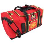 New Lightning X Quad-Vent Turnout Gear Bag w/Helmet Compartment & Mesh Vents - RED