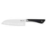 Tefal Jamie Oliver Santoku Knife, 16.5cm, German Stainless Steel, K2671555, Black