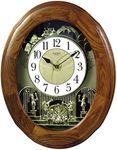Rhythm Clocks "Joyful Nostalgia Oak