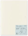 DESIGNPHIL Midori 15308006 Notebook, MD Notebook, Light, A4 Variable Size, Square Ruled, Set of 3, A