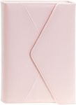 Eccolo Pink Velvet Hardcover Lined Journal Notebook, 256 Ruled Pages, Magnetic Flap Closure, 6x8"