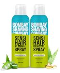 Bombay Shaving Company Sensi Hair Removal Spray - 200g | Pack of 2 | Painless & Irritation Free Spray (200 ml) | For Chest, Arms, Underarms & Legs | Pleasant Smell | Prime Exclusive |Hair Removal Cream Spray