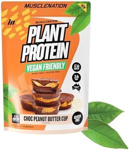 Muscle Nation Choc Peanut Butter Plant Protein 560g (16 Serves)