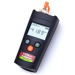 FTTH Handheld Optical Power Meter High Precision APM80T Miniature Fiber Cable Tester Measuring Wavelength 850/980/1300/1310/1490/1550 for Optical Fiber Communication Engineering