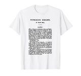 HIGH RESOLUTION Wuthering Heights Emily Bronte First Page T-Shirt