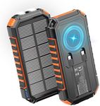 Riapow Solar Charger Power Bank: 27