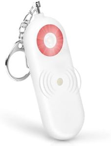 Personal Safety Alarm for Women - 130dB Self Defense Keychains Siren Whistle, Replaceable Battery with SOS LED Strobe Light - Personal Emergency Security Protection Devices for Kids Elderly