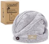 myHomeBody Hair Towel Wrap, Luxury 