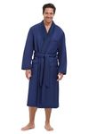 Plush Lined Microfiber Spa Robe - Unisex Luxury Hotel Bathrobe by Monarch/Cypress