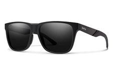 SMITH Optics Lowdown Steel Sunglasses – Performance Sports Active Sunglasses for Running or Everyday Wear – for Men & Women – Black + Black ChromaPop Polarized Lenses