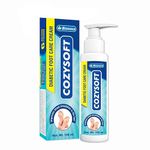 Bionova Cozysoft Diabetic Foot Care Cracked Heal Cream 100ml With 6 Active Ingredients Enriched With L-Arginine for Foot Blood Circulation and Sensityvity