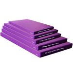 Kosiproducts Gymnastics Crash Mat, High Density Medium Firm 10cm Thick Foam, [Purple, Medium]