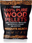 Kona Mesquite Acacia Indoor Smoker Pellets - 2 lb Resealable Bag