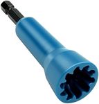 Spin-Twist Wire Connector Socket, Wire Twisting Tool, Wire Nut Twister, Wire Twisting Spinner, Wire Twister, Wire Nut Driver, Wire Twister Tool for Drill and Wire Connector Driver, 1 PCS, Blue