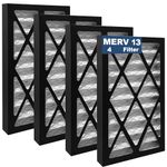 4 Pack 5-Micron Outer Air Filter Replacement Compatible with WEN 3410, POWERTEC AF4000, Shop Fox W1830, Grizzly G0738 Air Filtration System for Workshop, Part 90243-027-2