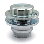 The Flow Security Systems Non-Vented Locking Fuel Tank Cap | For Transfer Tanks & Above Ground Commercial Tanks | Prevents Theft & Fuel Vandalism | Secures Fuel Tanks | FSS 376M | Male 2" Std Thead