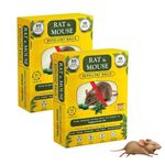 Rat Repellent Tablets for Car & Home | No-Kill Rodent Control for Engine & Wire Protection | Indoor Outdoor Use for Kitchen, Garden & Garage | Anti Rat Repellent Balls (Pack Of 2)