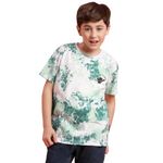 Li'l Tomatoes Boy's Tie-Dye Regular Fit T-Shirt (GBT-S24-1422_Green