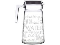 Pasabahce City Pop Glass Water Jug with Lid,2000 ml