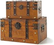 SLPR Alexander Wooden Trunk Chest w