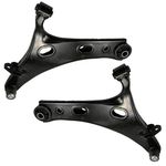 AutoShack Front Lower Control Arms and Ball Joints Assembly with Bushings Pair of 2 Replacement for 2014 2015 2016 2017 2018 Subaru Forester 2.0L 2.5L AWD ASCA75859