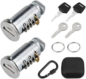 Lock Cores for Thule, 2 Pack One Key System Lock Cylinder Cores Replacement for Thule