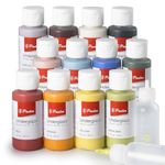 Pasler Underglaze Set - 2 fl oz/60 ml, Concentrated Opaque Liquid Underglaze, Set of 12 Colors