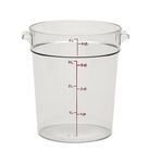 Camwear Polycarbonate Round Food Storage container, 4 Quart