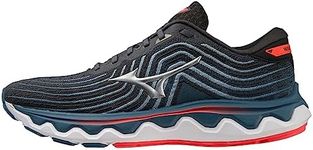 Mizuno Wave Horizon 6 Mens Running Shoes Black/Nim Cloud 7 (41)