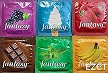 Fantasy Flavored Condoms Pack 48 Co