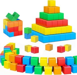 Zerxona Magnetic Blocks,1.41 inch Large Building Blocks for Kids Ages 3-5 4-8 Sensory Magnetic Cubs for Kids 1-3 Preschool Educational Gifts Toys for Toddlers 3 4 5 6 7 8 Year Old Boys Girls 28PCS