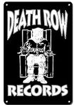 Metal Sign - Death Row Records Art 